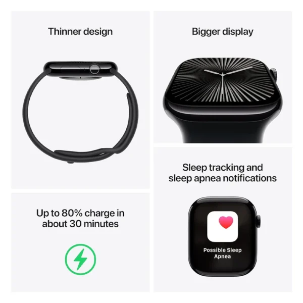 ساعت هوشمند اپل سری 10 مدل Apple Watch Series10 Aluminium Case 46mm - Image 5